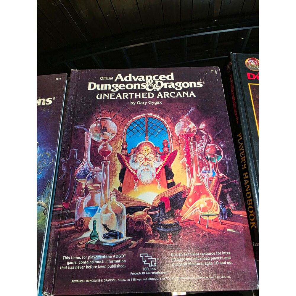 Advanced Dungeons & Dragons Unearthed Arcana TSR 2017 AD&D